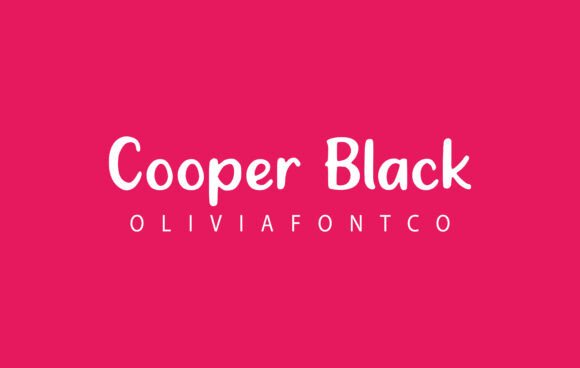 Cooper Black for Web Design: A Handwritten Font with Romantic Appeal