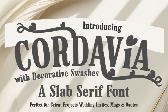 Cordavia Bold Swash Font Review and Download
