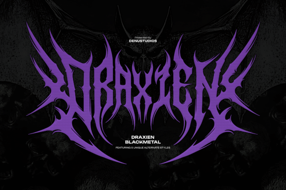 Draxien: A Blackletter Font for Bold Digital Branding