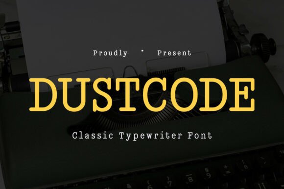 Dustcode Font for Vintage-Inspired Branding