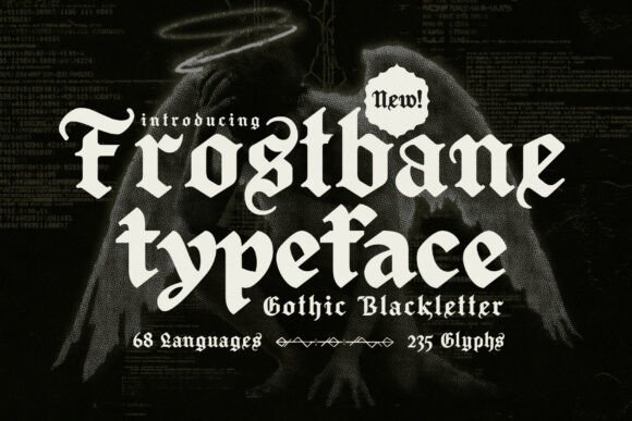 Frostbane: A Gothic Blackletter Font for Digital Branding