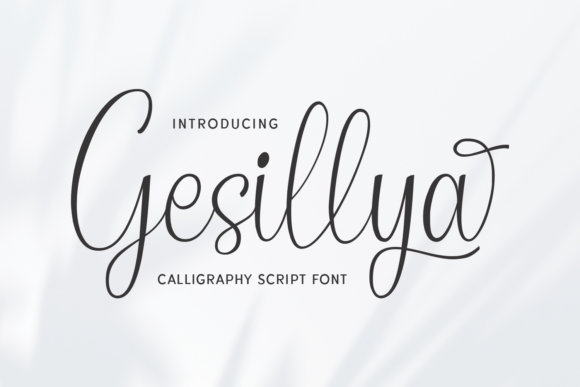 Gesillya: A Script Font for Modern Web Design