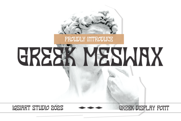 Greek Meswax: A Font That Elevates Mythology-Themed Design