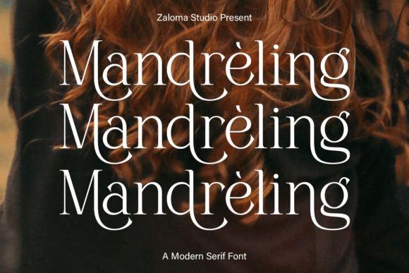 Mandreling Font: A Modern Serif for Design Projects