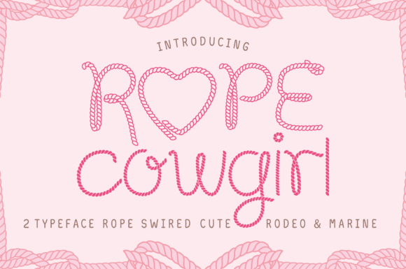 Rope Cowgirl Font for Ruggedly Stylish Editorial Designs
