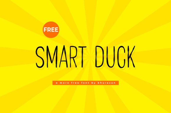 Smart Duck: A Handwritten Font for Eye-Catching Campaigns