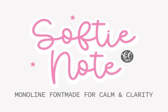 Softie Note: A Playful Handwritten Font for Creative Projects