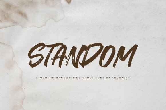 Standom Font for Bold Branding and Eye-Catching Designs